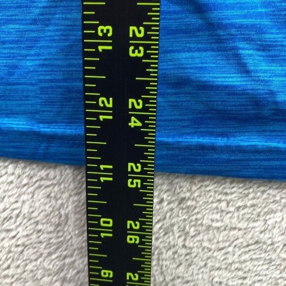 Tek Gear Mens Activewear Top Small Short Sleev DryTek Blue Athletic T-Shirt - Picture 4 of 9